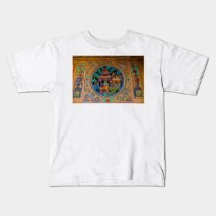 Chinese temple building ornate in Georgetown e Kids T-Shirt